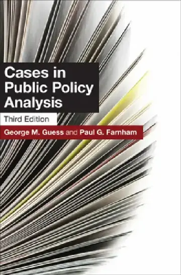 Cover of Cases in Public Policy Analysis