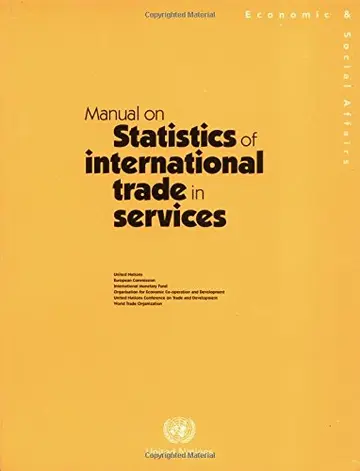 Cover of Manual on Statistics of International Trade in Services
