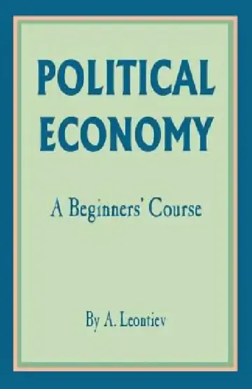 Cover of Political Economy