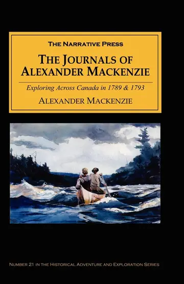 Cover of The Journals of Alexander Mackenzie