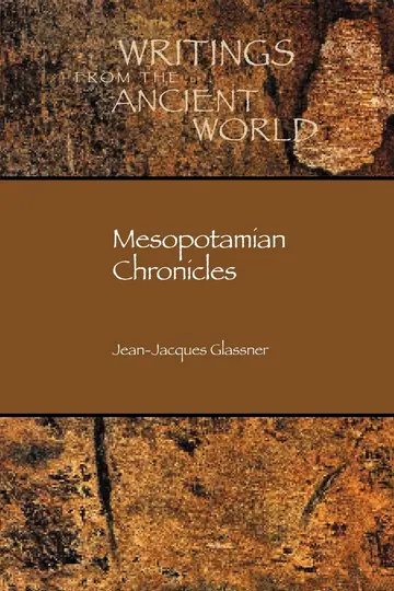 Cover of Mesopotamian Chronicles