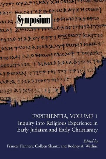 Cover of Experientia, Volume 1