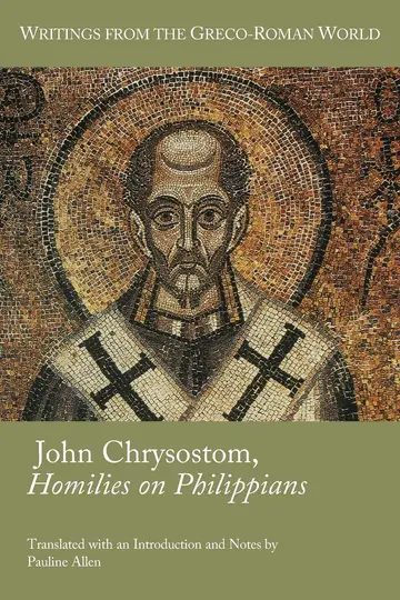 Cover of John Chrysostom, Homilies on Philippians