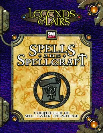 Cover of Legends and Lairs Spells & Spellcraft