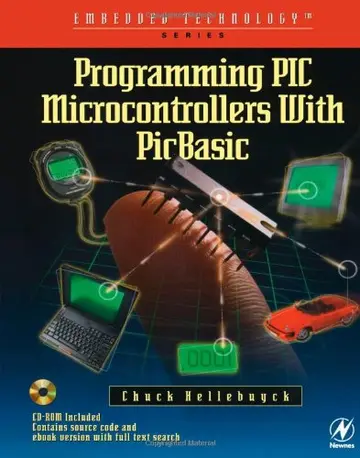 Cover of Programming PIC Microcontrollers with PICBASIC