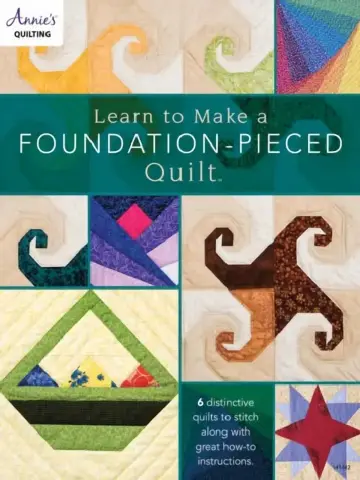Cover of Learn to Make a Foundation Pieced Quilt