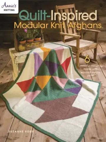 Cover of Quilt Inspired Modular Knit Afghans