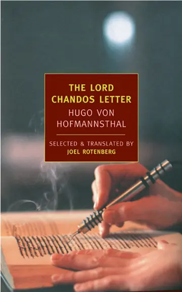 Cover of The Lord Chandos Letter