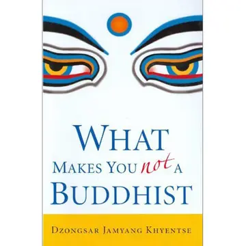 Cover of What Makes You Not a Buddhist