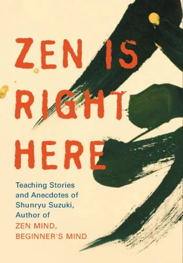 Cover of Zen Is Right Here