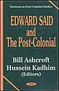 Cover of Edward Said and the Post-Colonial