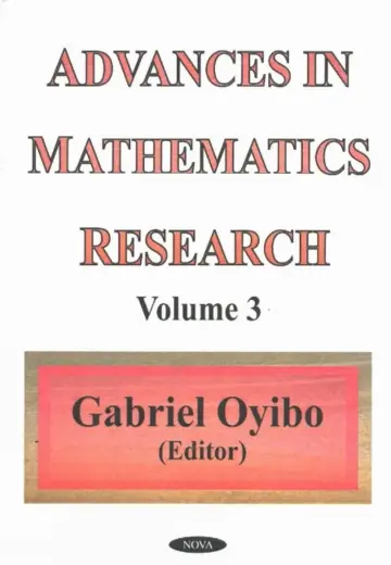 Cover of Advances in Mathematics Research