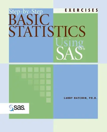 Cover of Step-By-Step Basic Statistics Using SAS