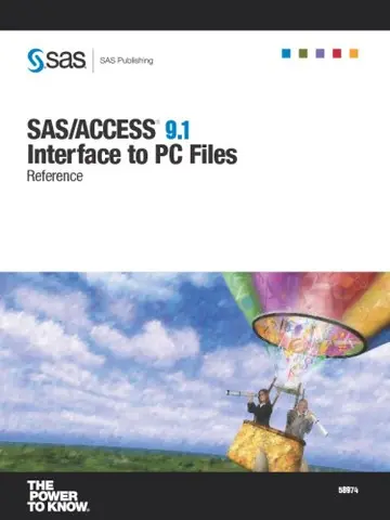 Cover of SAS/ACCESS 9.1 Interface to PC Files