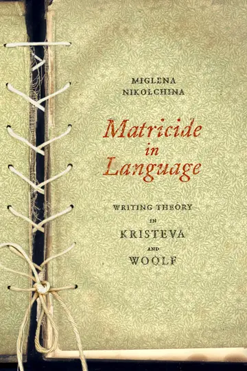 Cover of Matricide in Language