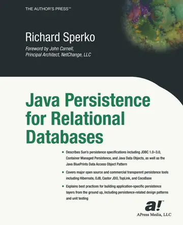 Cover of Java Persistence for Relational Databases