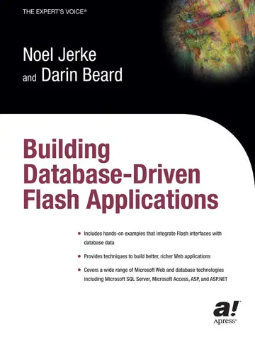Cover of Building Database Driven Flash Applications