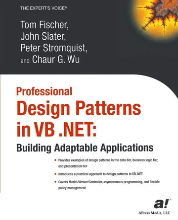 Cover of Professional Design Patterns in VB .NET