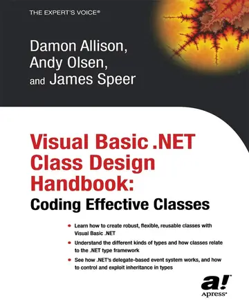 Cover of Visual Basic .NET Class Design Handbook