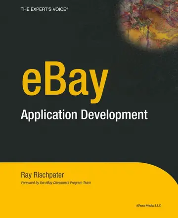 Cover of Ebay Application Development