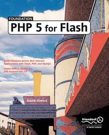 Cover of Foundation PHP 5 for Flash