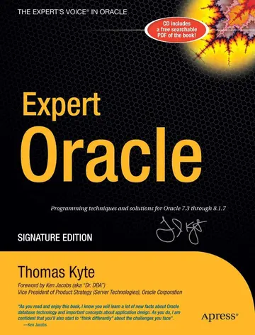Cover of Expert Oracle Signature Edition
