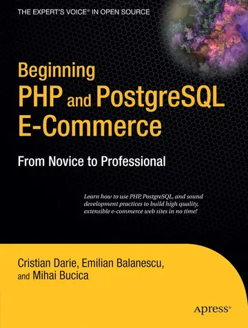 Cover of Beginning PHP and PostgreSQL E-Commerce
