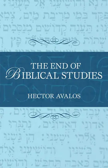 Cover of The End of Biblical Studies