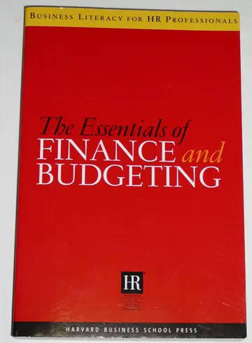 Cover of Essentials of Finance and Budgeting