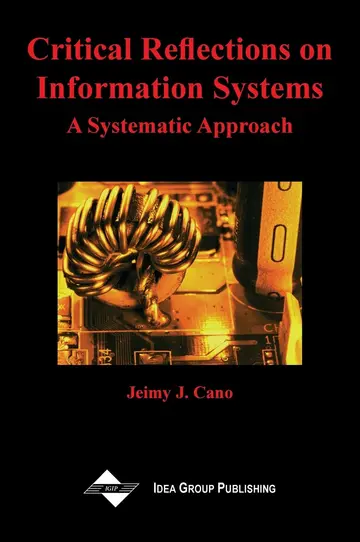Cover of Critical Reflections on Information Systems