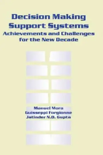 Cover of Decision Making Support Systems