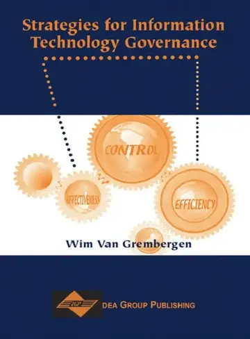 Cover of Strategies for Information Technology Governance