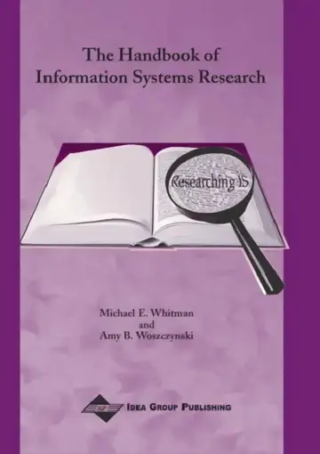 Cover of The Handbook of Information Systems Research