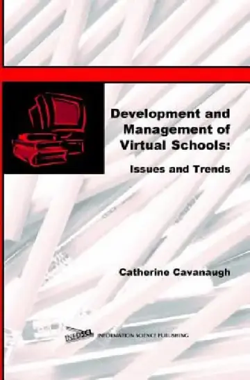 Cover of Development and Management of Virtual Schools