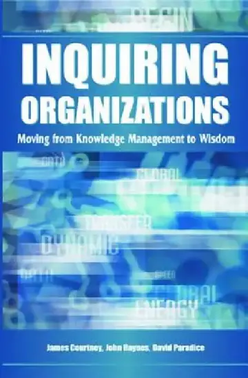 Cover of Inquiring Organizations
