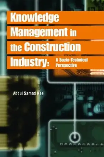 Cover of Knowledge Management in the Construction Industry
