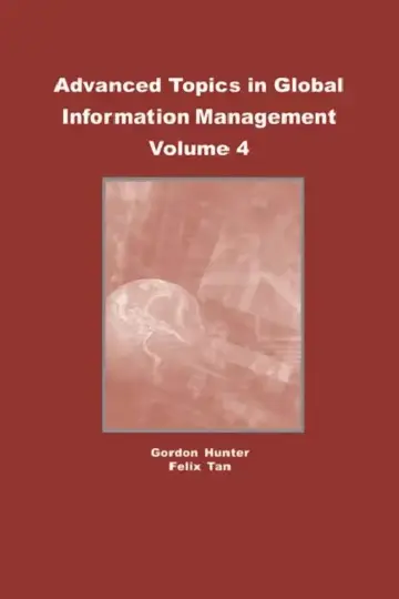 Cover of Advanced Topics in Global Information Management, Volume 4