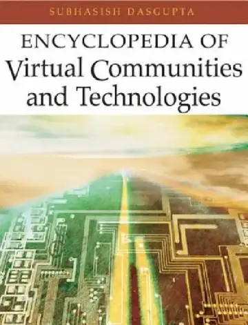 Cover of Encyclopedia of Virtual Communities and Technologies