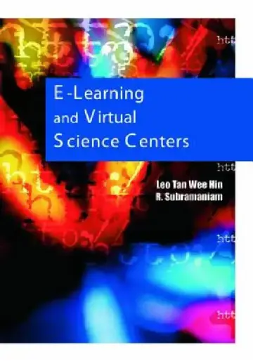 Cover of E-Learning and Virtual Science Centers