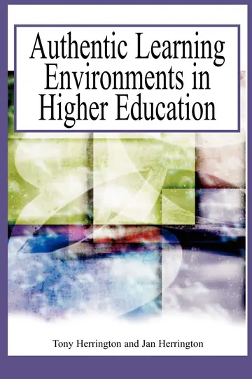 Cover of Authentic Learning Environments in Higher Education