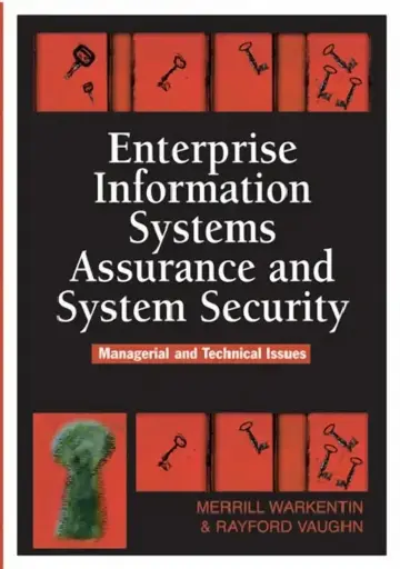 Cover of Enterprise Information Systems Assurance and System Security