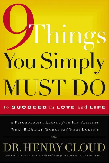 Cover of 9 Things You Simply Must Do to Succeed in Life