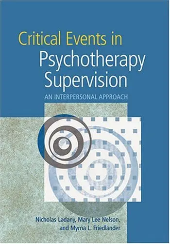 Cover of Critical Events in Psychotherapy Supervision
