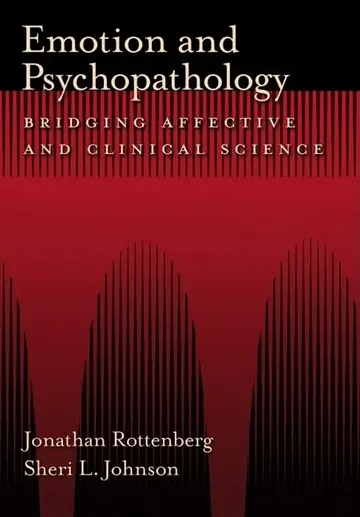 Cover of Emotion and Psychopathology