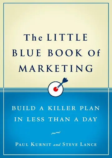 Cover of The Little Blue Book of Marketing