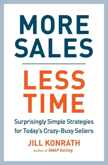 Cover of More Sales, Less Time