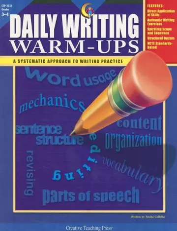 Cover of Daily Writing Warm-Ups Gr. 3-4