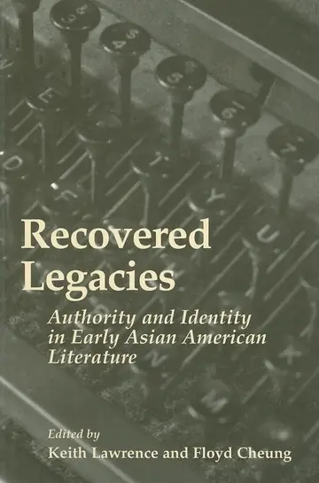 Cover of Recovered Legacies