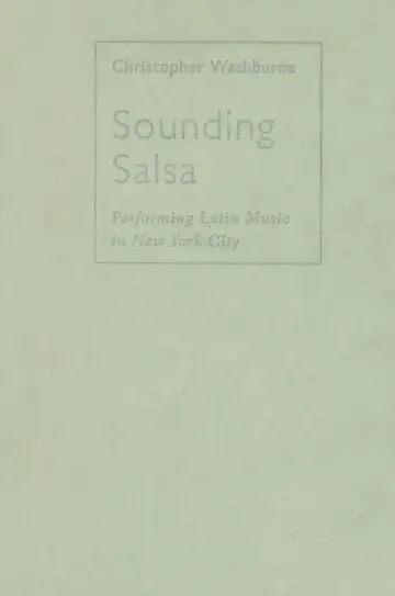 Cover of Sounding Salsa