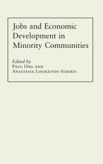 Cover of Jobs and Economic Development in Minority Communities